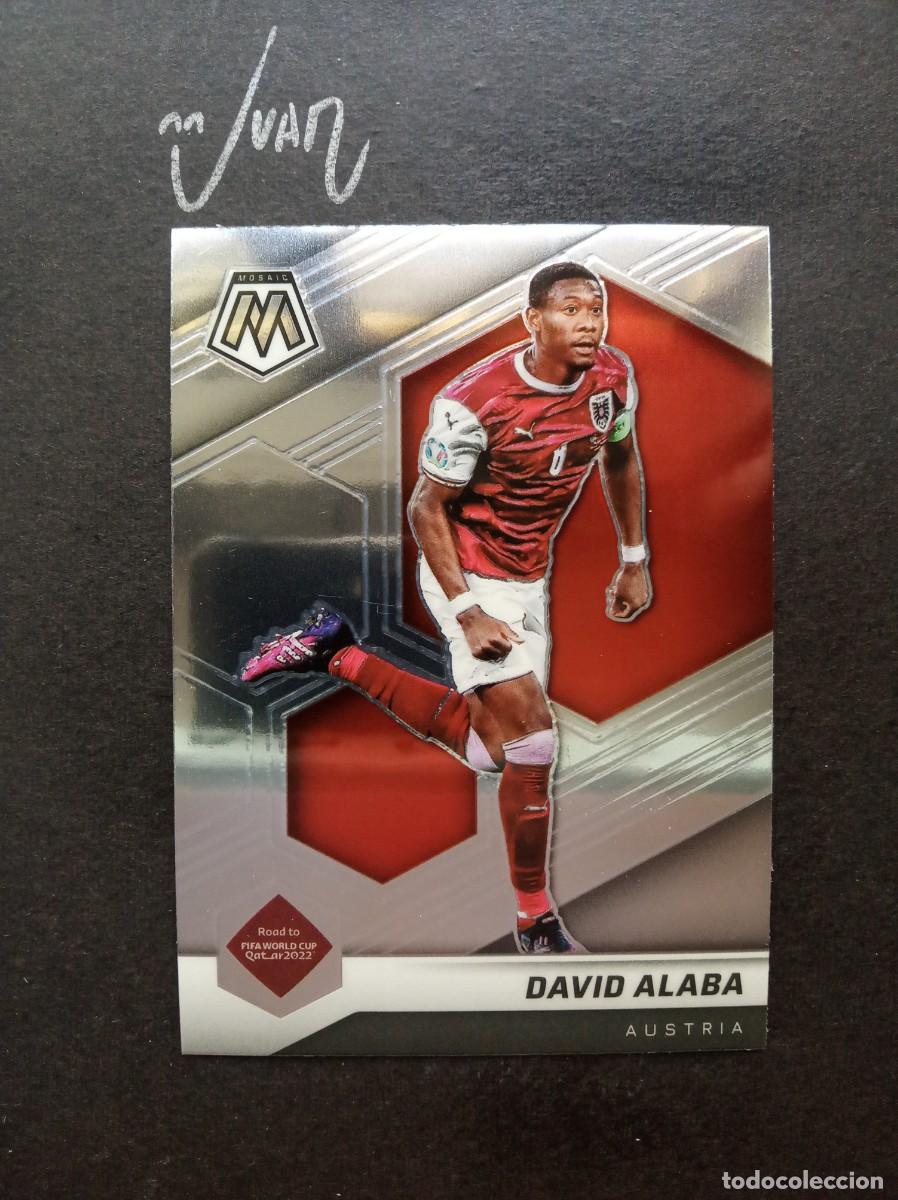 Cromos de F&uacute;tbol: DAVID ALABA AUSTRIA REAL MADRID 25 26 ⚽ PANINI &reg; MOSAIC ROAD FIFA WORLD CUP QATAR 2021 2022 21 22