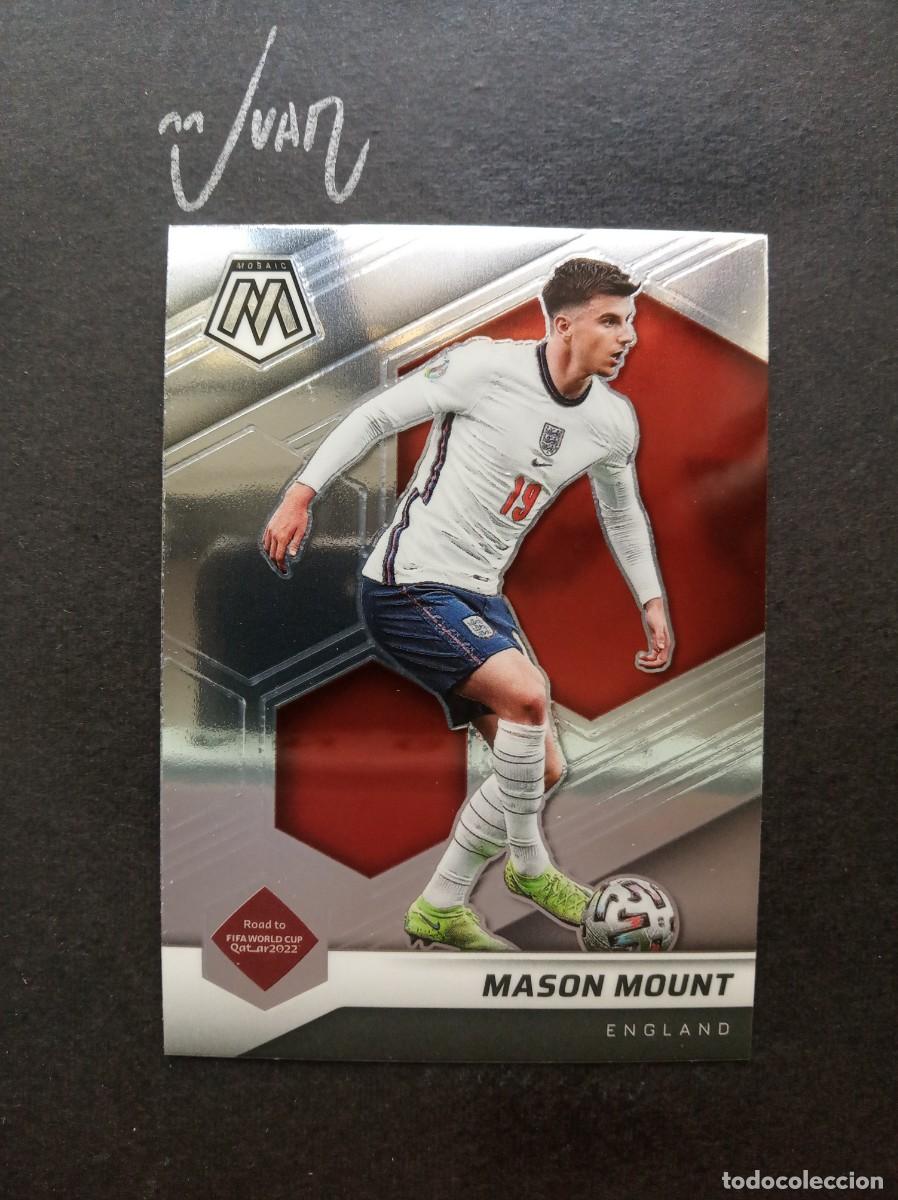 Cromos de F&uacute;tbol: MASON MOUNT INGLATERRA MANCHESTER UNITED ⚽ PANINI &reg; MOSAIC ROAD FIFA WORLD CUP QATAR 2021 2022 21 22