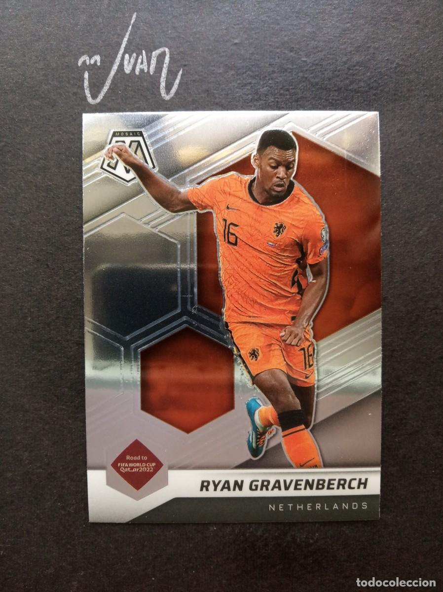 Cromos de F&uacute;tbol: GRAVENBERCH NETHERLANDS LIVERPOOL 25 26 ⚽ PANINI &reg; MOSAIC ROAD FIFA WORLD CUP QATAR 2021 2022 21 22
