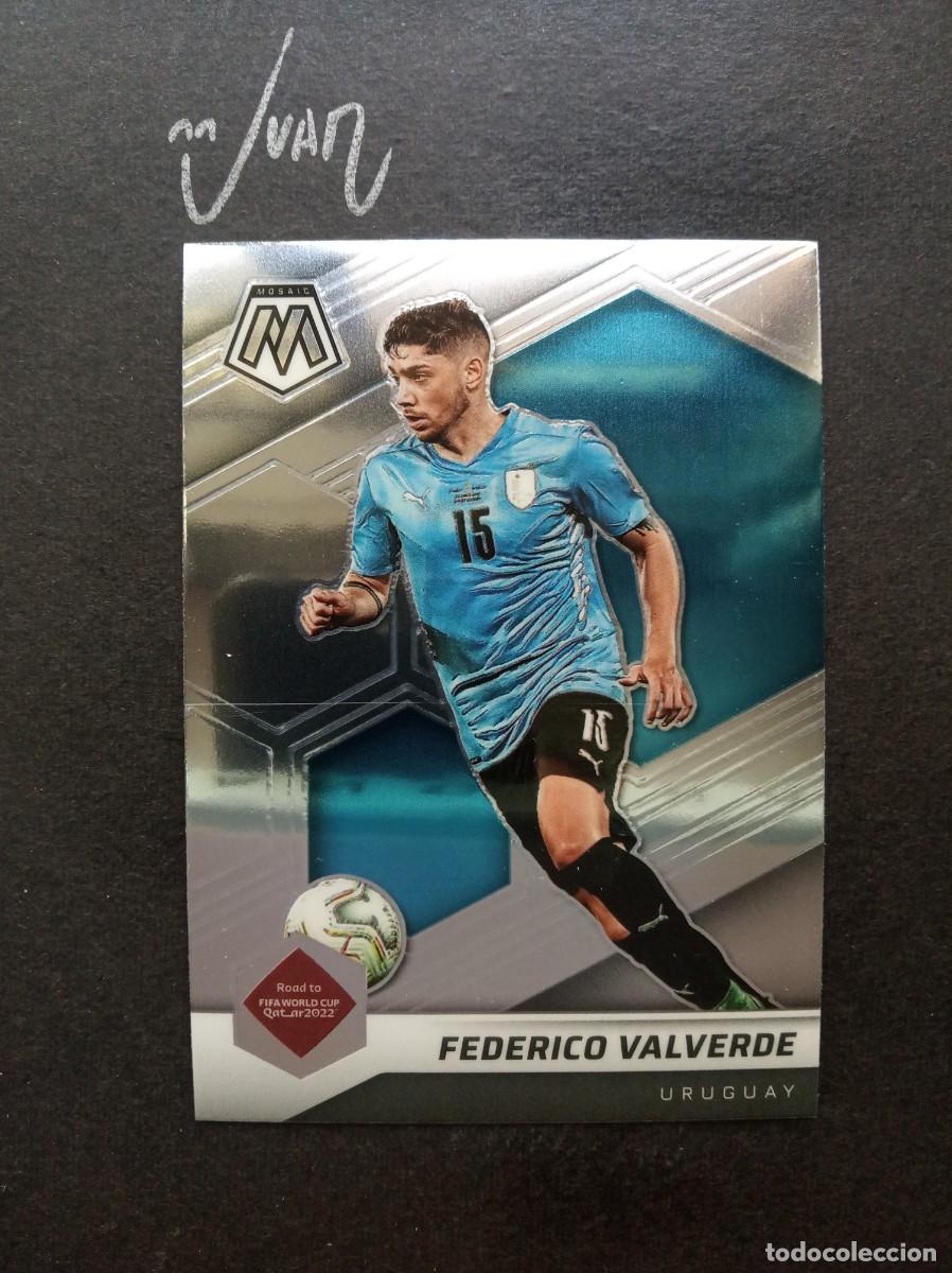 Cromos de F&uacute;tbol: 122 VALVERDE URUGUAY REAL MADRID ⚽ PANINI &reg; MOSAIC ROAD FIFA WORLD CUP QATAR 2021 2022 21 22 NUEVO