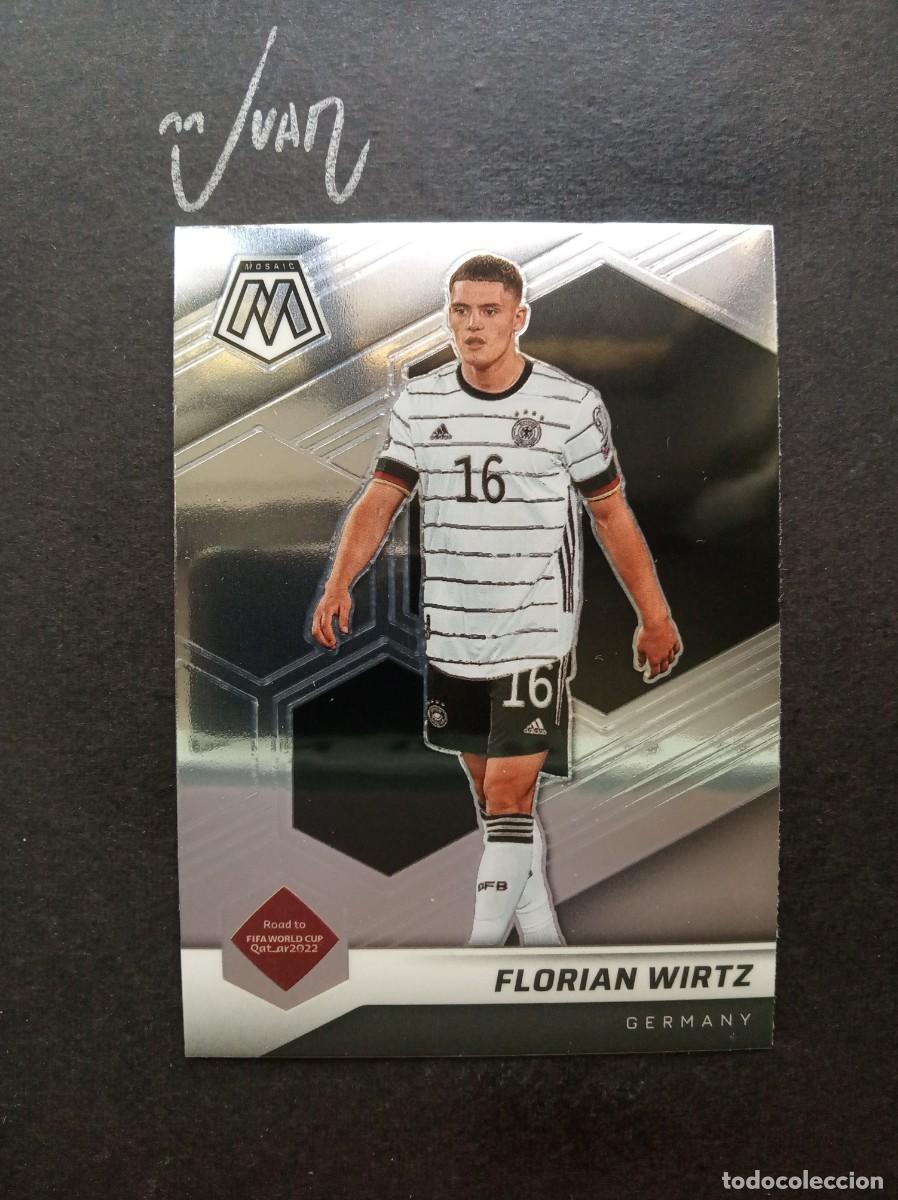 Cromos de F&uacute;tbol: FLORIAN WIRTZ ALEMANIA LIVERPOOL 25 26 ⚽ PANINI &reg; MOSAIC ROAD FIFA WORLD CUP QATAR 2021 2022 21 22