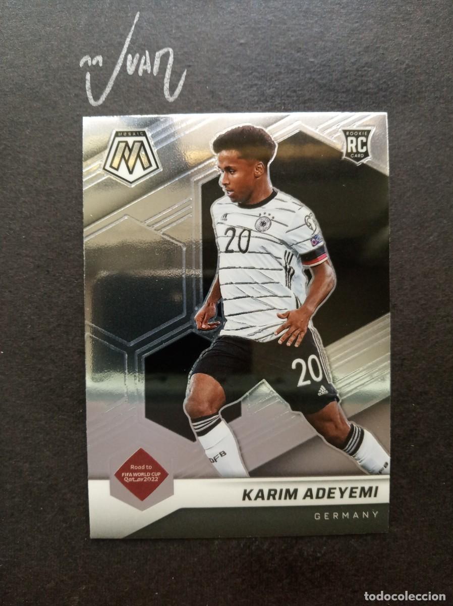 Cromos de F&uacute;tbol: ROOKIE ADEYEMI ALEMANIA BORUSSIA DORTMUND ⚽ PANINI&reg; MOSAIC ROAD FIFA WORLD CUP QATAR 2021 2022 21 22