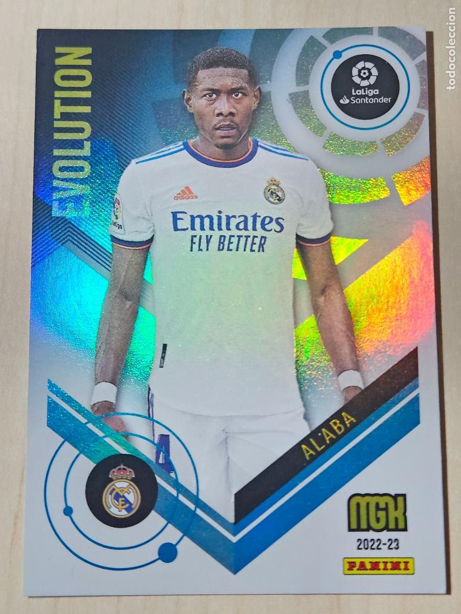 Cromos de F&uacute;tbol: CROMO N&ordm; 370 ALABA - MEGACRACKS 2022 23 - EVOLUTION