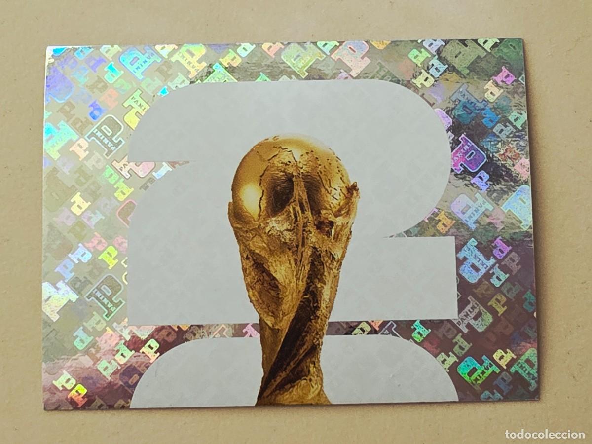 Cromos de F&uacute;tbol: FWC 1 Trofeo parte de arriba, Panini FIFA World Cup Mundial 2026 Sticker