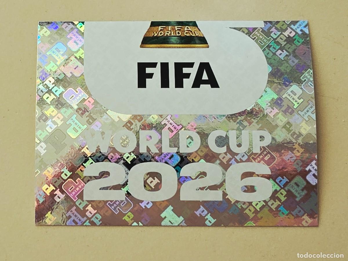Cromos de F&uacute;tbol: FWC 2 Trofeo parte de abajo, Panini FIFA World Cup Mundial 2026 Sticker