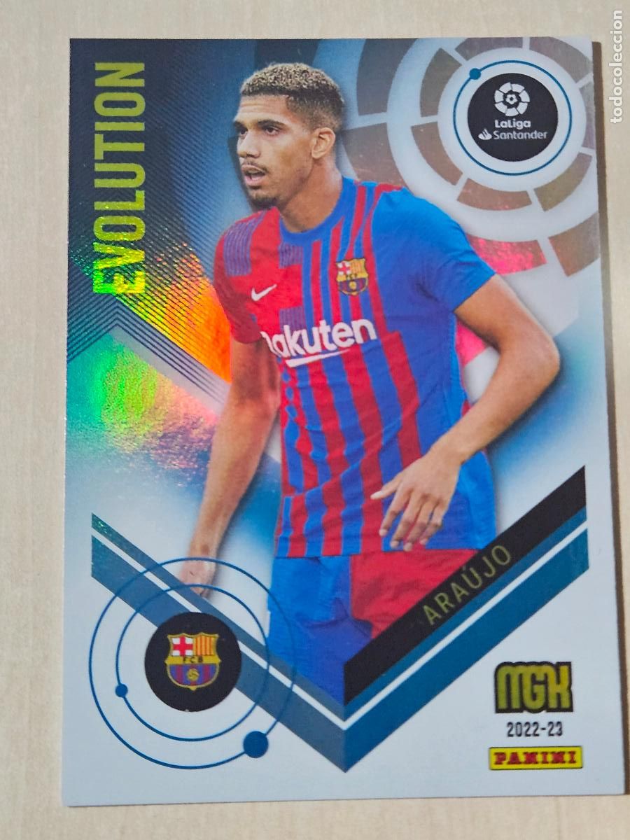 Cromos de F&uacute;tbol: CROMO N&ordm; 372 ARAUJO - MEGACRACKS 2022 23 - EVOLUTION