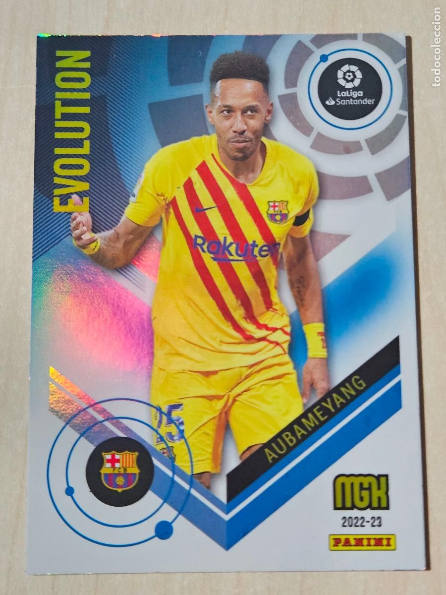 Cromos de F&uacute;tbol: CROMO N&ordm; 373 AUBAMEYANG - MEGACRACKS 2022 23 - EVOLUTION