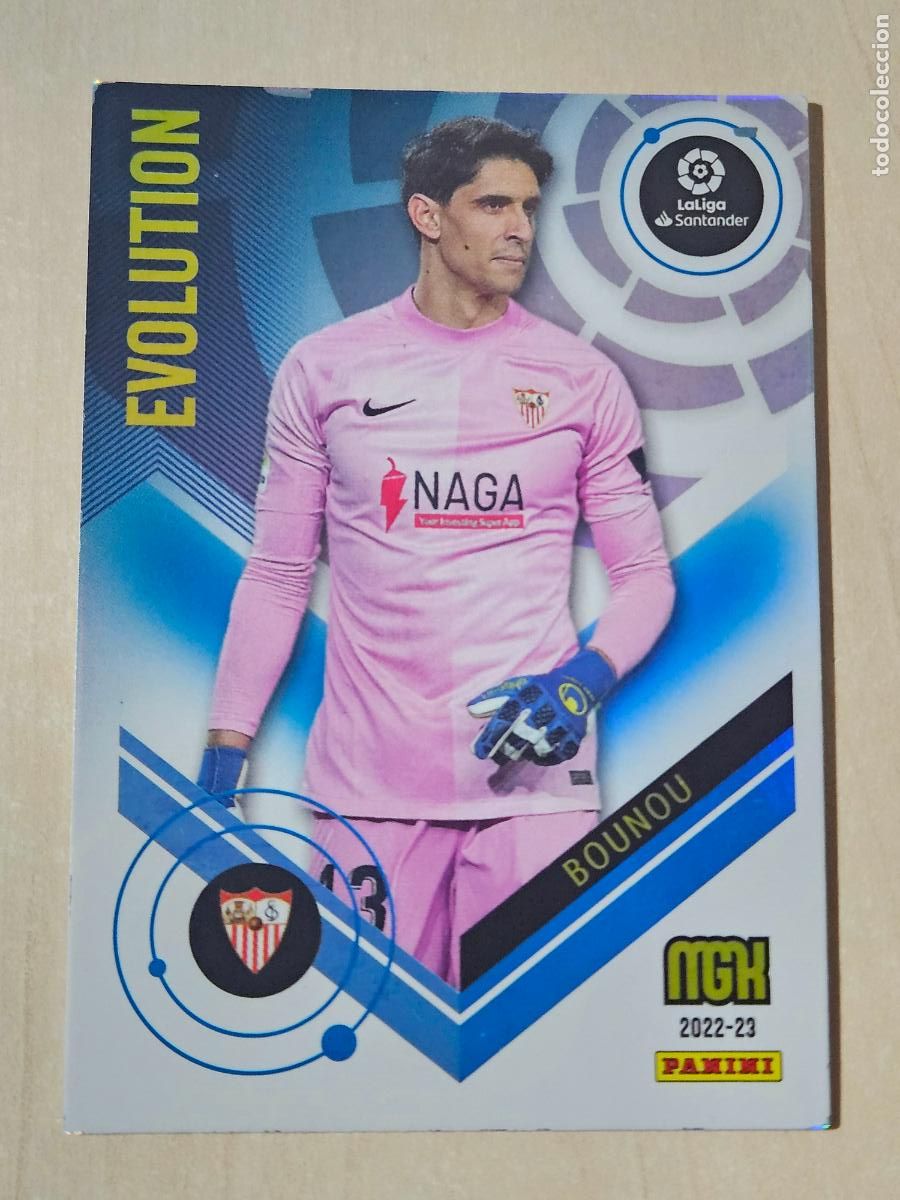 Cromos de F&uacute;tbol: CROMO N&ordm; 375 BOUNOU - MEGACRACKS 2022 23 - ROOKIE EVOLUTION