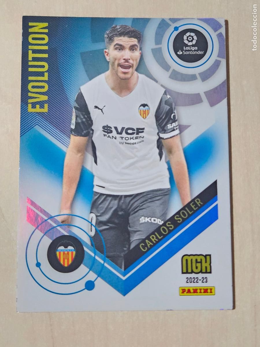 Cromos de F&uacute;tbol: CROMO N&ordm; 378 CARLOS SOLER - MEGACRACKS 2022 23 - ROOKIE EVOLUTION
