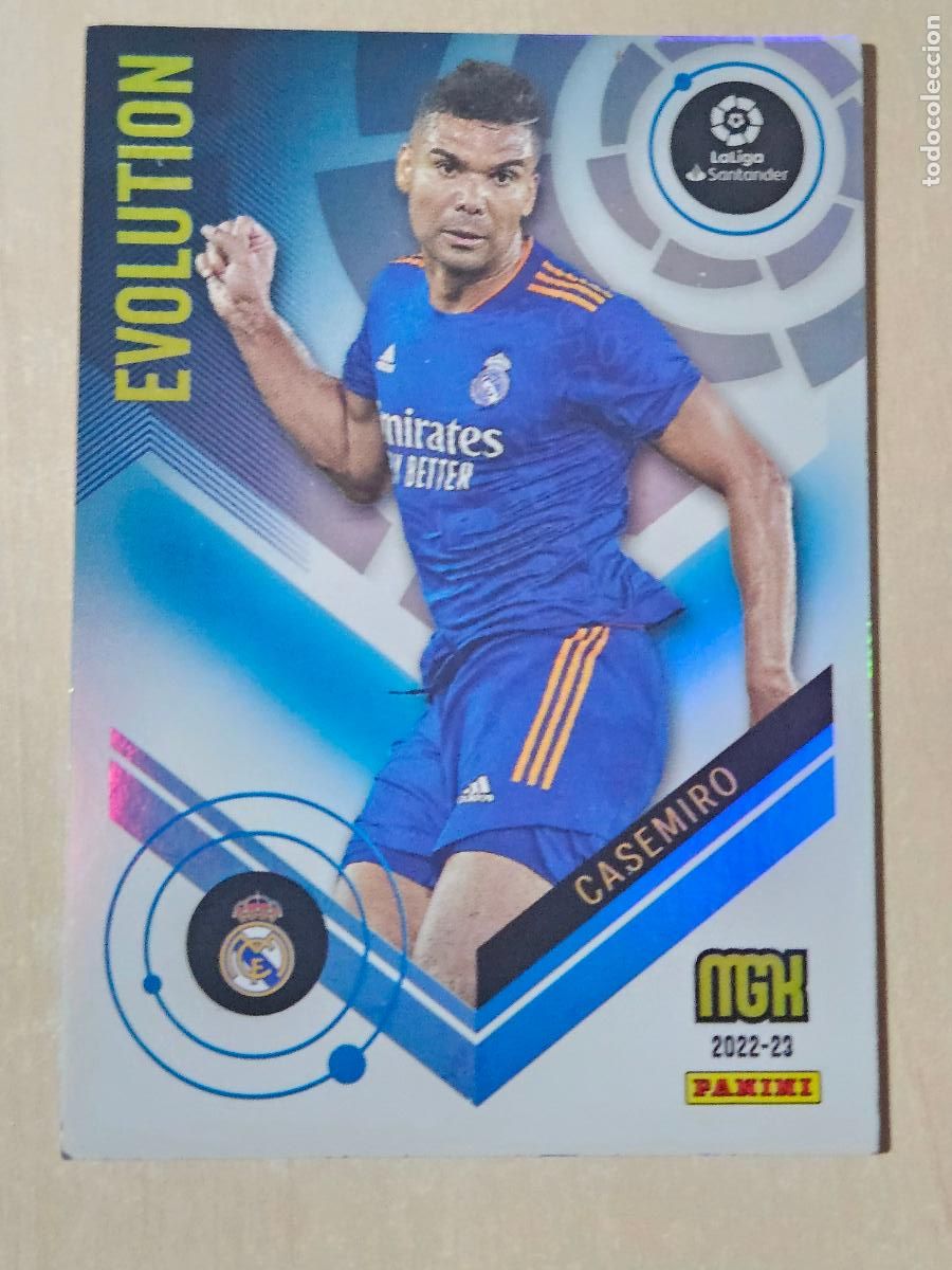 Cromos de F&uacute;tbol: CROMO N&ordm; 379 CASEMIRO - MEGACRACKS 2022 23 - ROOKIE EVOLUTION