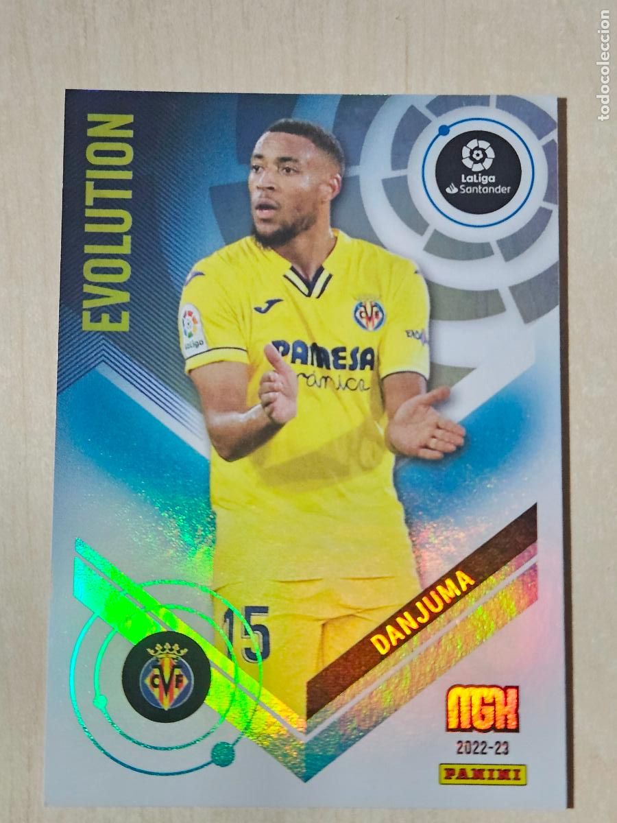Cromos de F&uacute;tbol: CROMO N&ordm; 381 DANJUMA - MEGACRACKS 2022 23 - ROOKIE EVOLUTION