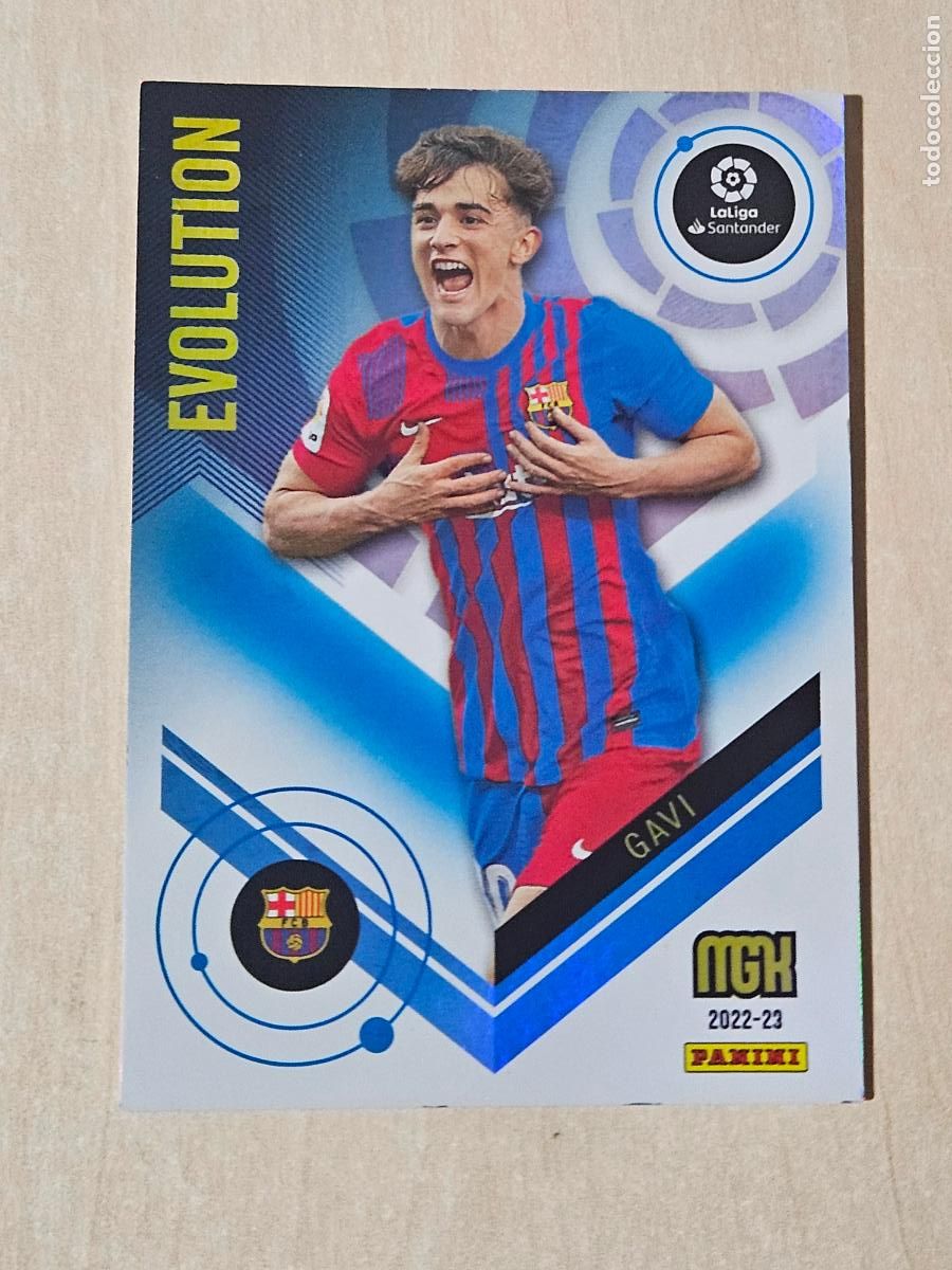 Cromos de F&uacute;tbol: CROMO N&ordm; 386 GAVI - MEGACRACKS 2022 23 - ROOKIE EVOLUTION