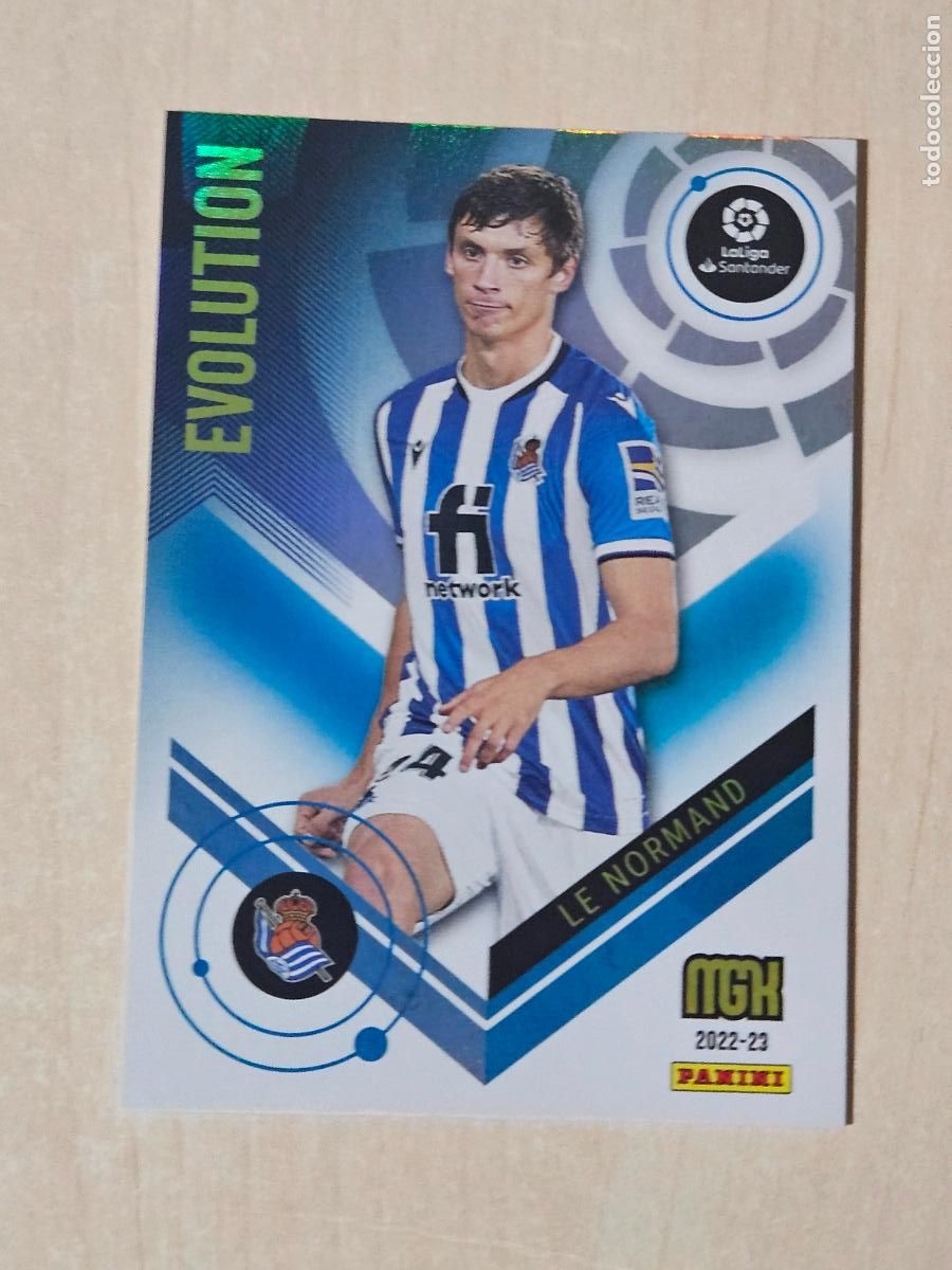 Cromos de F&uacute;tbol: CROMO N&ordm; 392 LE NORMAND - MEGACRACKS 2022 23 - ROOKIE EVOLUTION