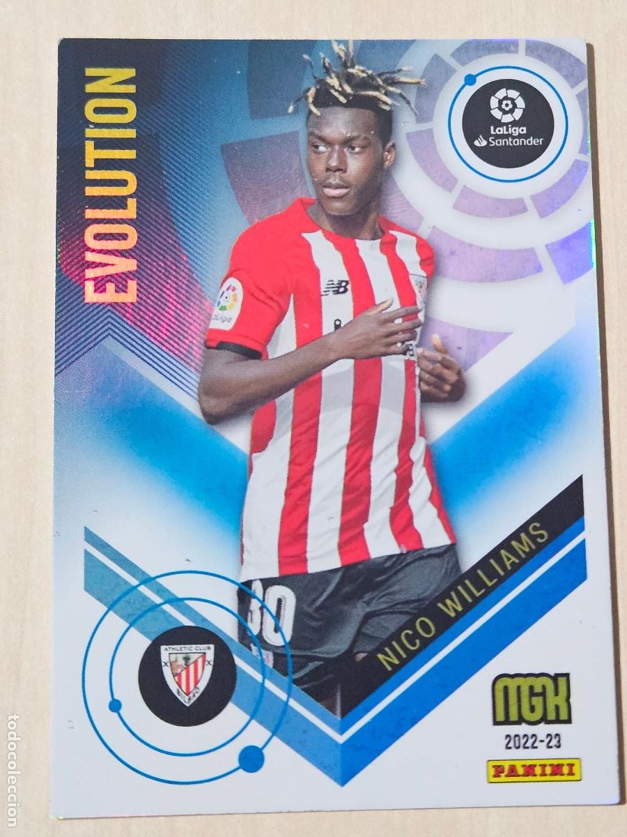 Cromos de F&uacute;tbol: CROMO N&ordm; 396 NICO WILLIAMS - MEGACRACKS 2022 23 - EVOLUTION