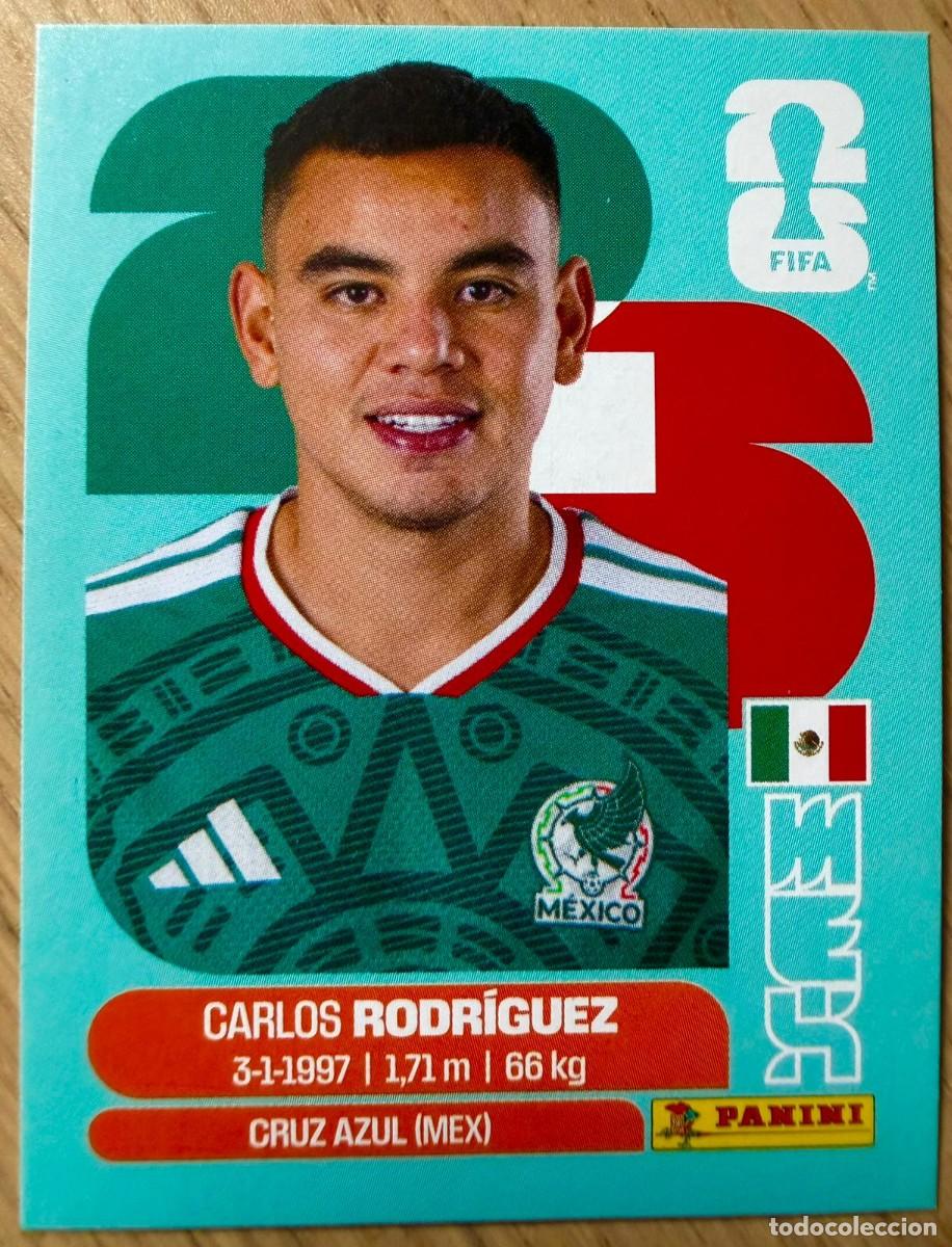 Football Stickers: MEX9 MEX 9 CARLOS RODRIGUEZ MEXICO MUNDIAL FIFA WORLD CUP 2026 26 STICKER PANINI CROMO SIN PEGAR