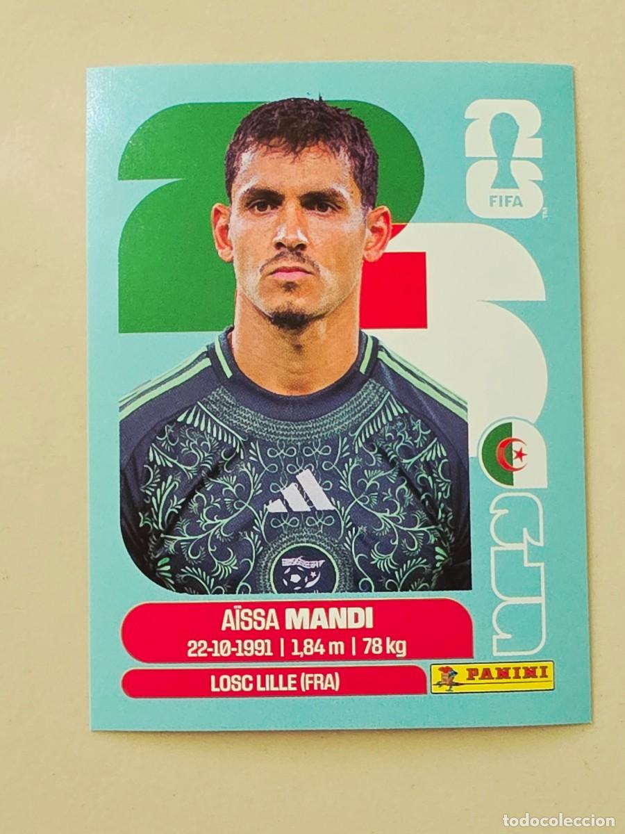 Cromos de Futebol: ALG 7 A&iuml;ssa Mandi, Argelia, Panini FIFA World Cup Mundial 2026 Sticker
