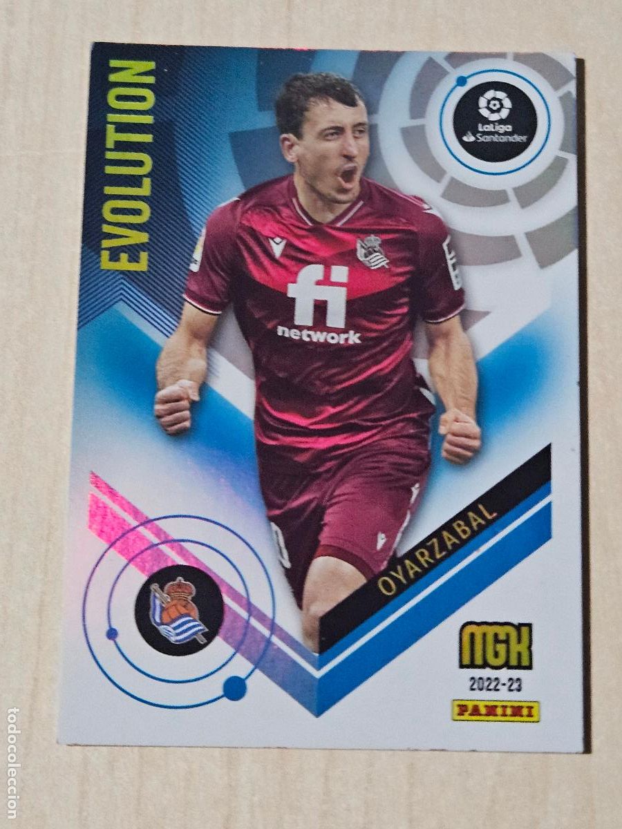 Cromos de Futebol: CROMO N&ordm; 398 OYARZABAL - MEGACRACKS 2022 23 - EVOLUTION