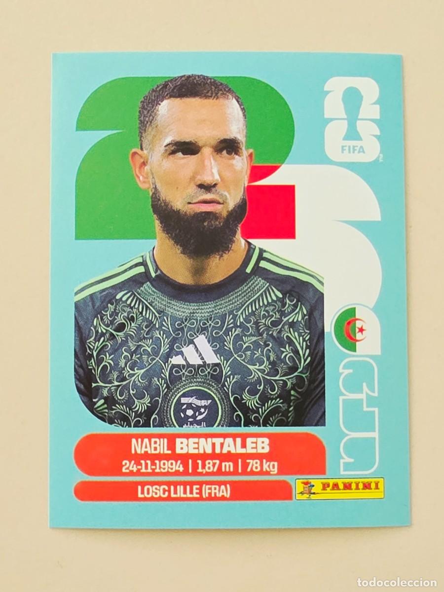 Cromos de Futebol: ALG 12 Nabil Bentaleb, Argelia, Panini FIFA World Cup Mundial 2026 Sticker