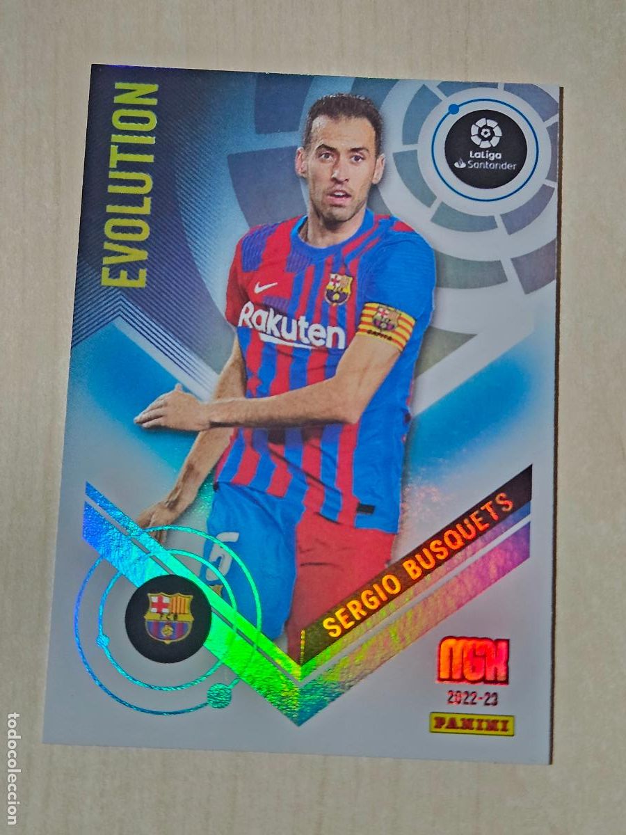 Cartes &agrave; collectionner de Football: CROMO N&ordm; 401 SERGIO BUSQUETS - MEGACRACKS 2022 23 - EVOLUTION