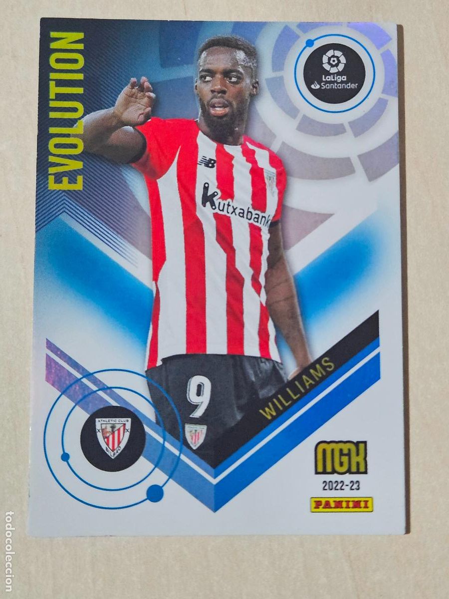 Cartes &agrave; collectionner de Football: CROMO N&ordm; 404 WILLIAMS - MEGACRACKS 2022 23 - EVOLUTION