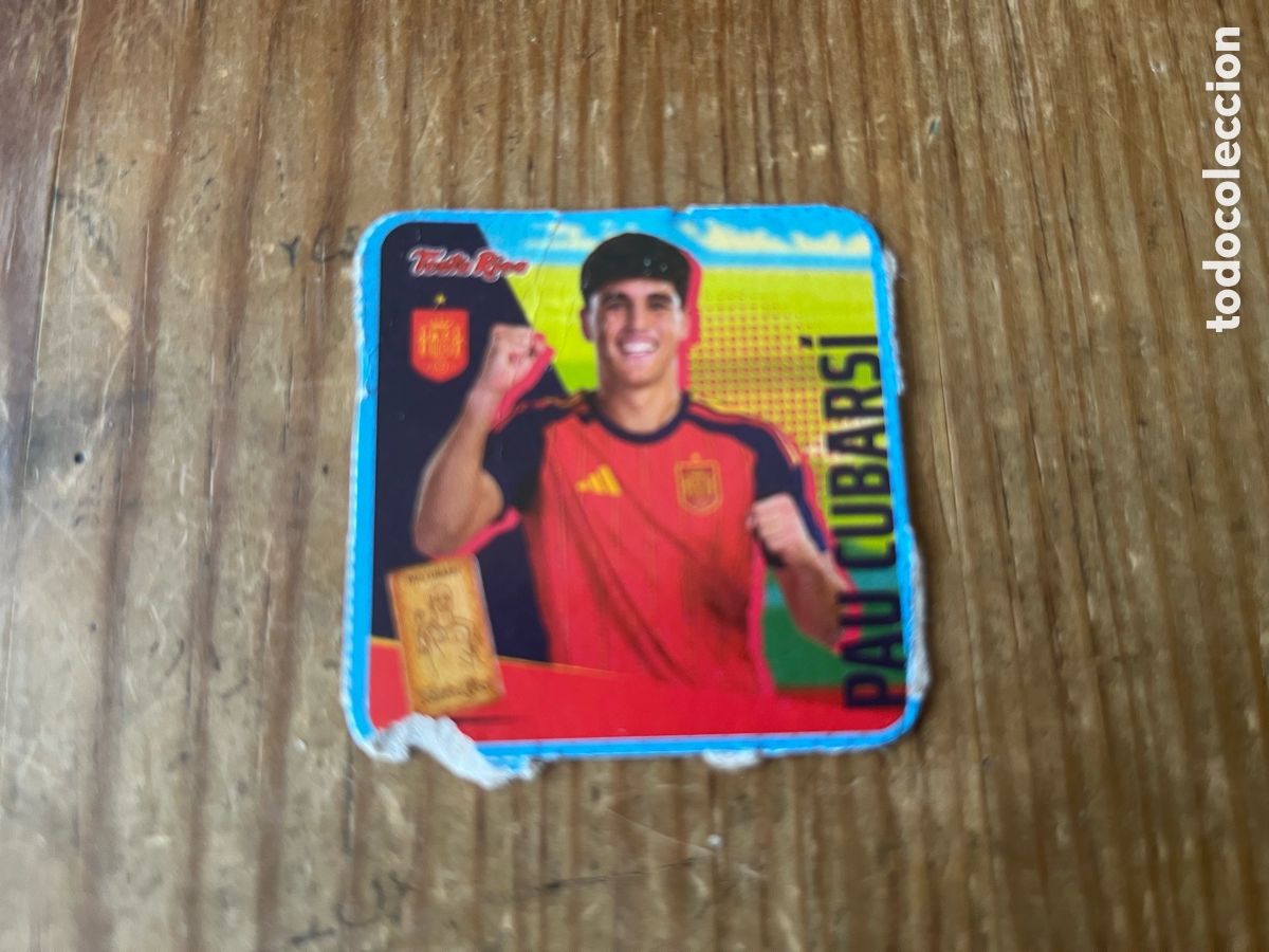 Figurine di Calcio: R31882 CROMO SIN PEGAR TOSTA RICA SELECCION ESPA&Ntilde;OLA ESPA&Ntilde;A MUNDIAL 2026 PAU CUBARSI BARCELONA