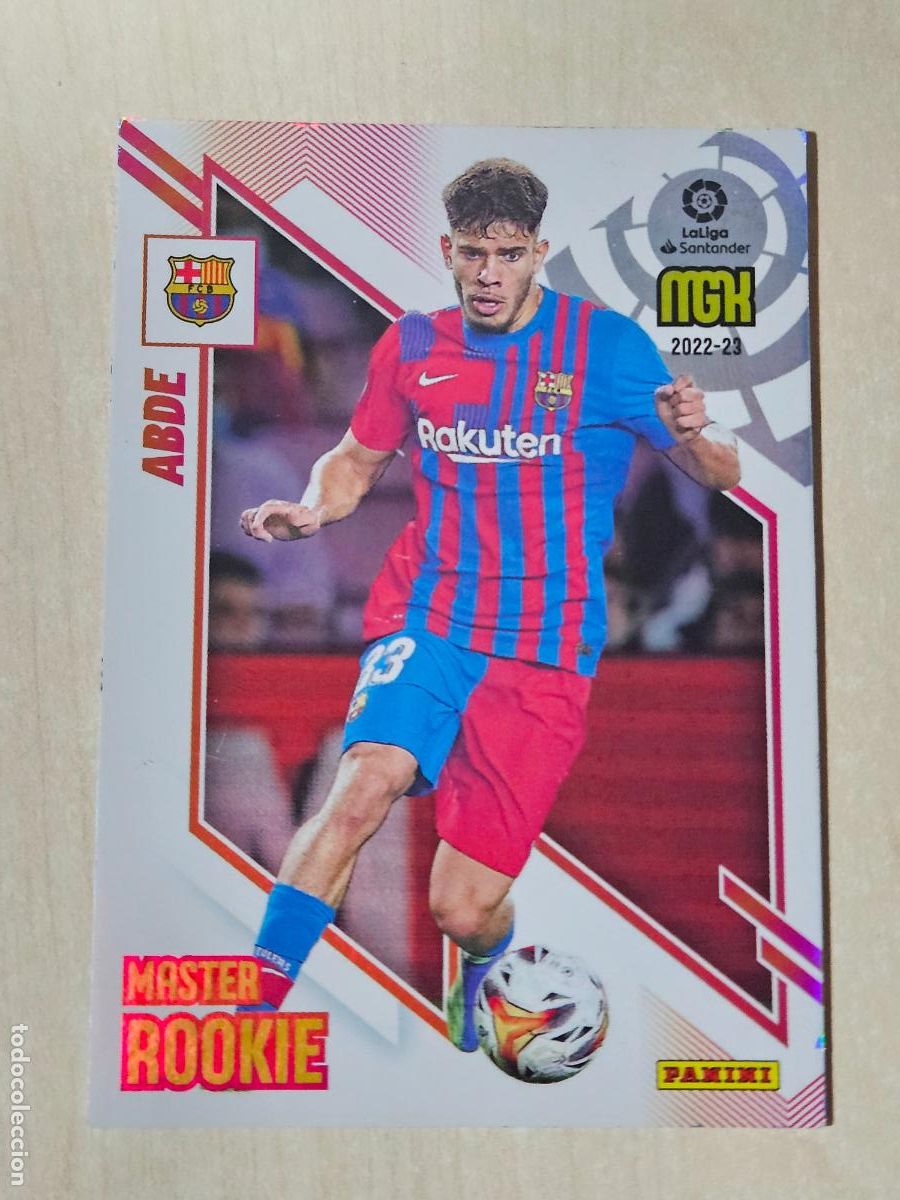 Cartes &agrave; collectionner de Football: CROMO N&ordm; 406 ABDE - MEGACRACKS 2022 23 - MASTER ROOKIE