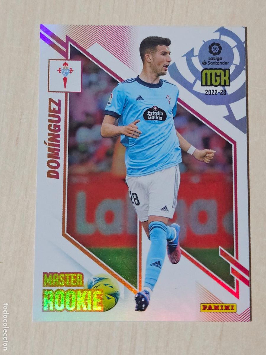 Football Stickers: CROMO N&ordm; 412 DOMINGUEZ - MEGACRACKS 2022 23 - MASTER ROOKIE