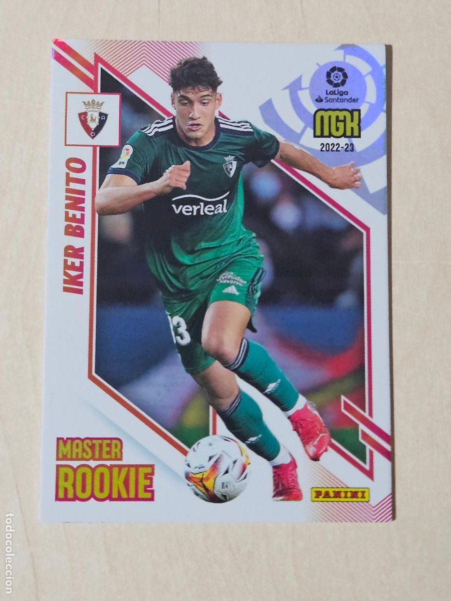 Football Stickers: CROMO N&ordm; 415 IKER BENITO - MEGACRACKS 2022 23 - MASTER ROOKIE