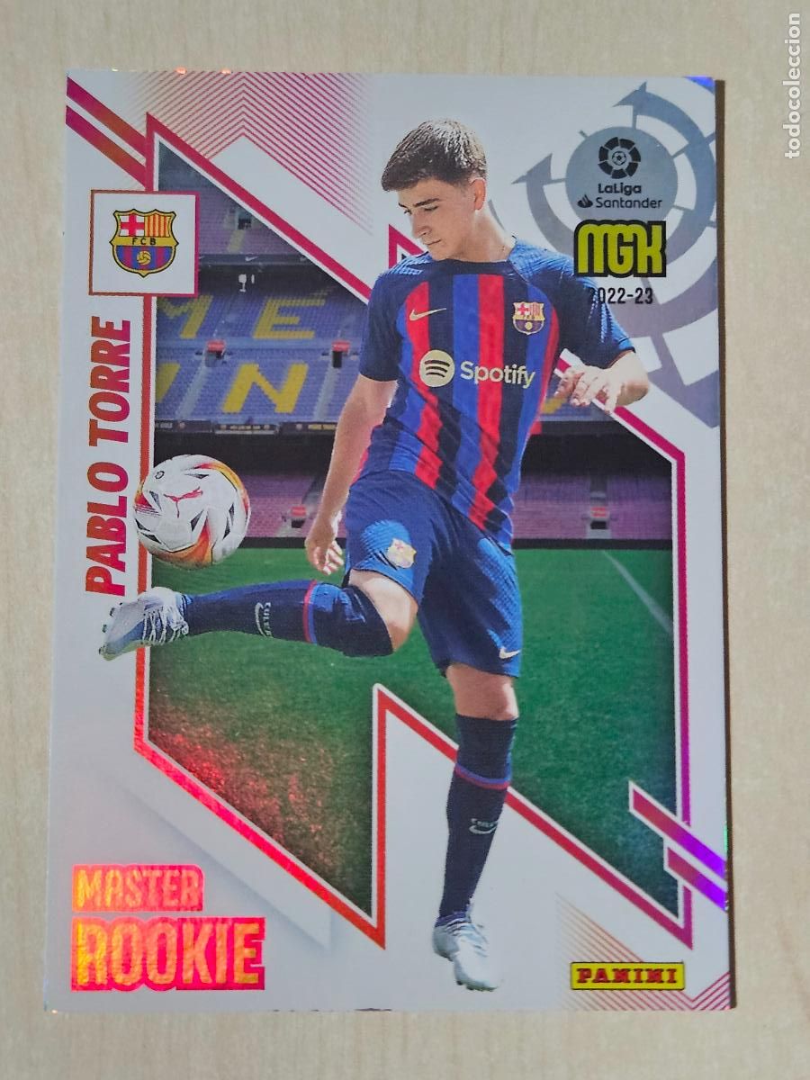 Cromos de F&uacute;tbol: CROMO N&ordm; 426 PABLO TORRE - MEGACRACKS 2022 23 - MASTER ROOKIE