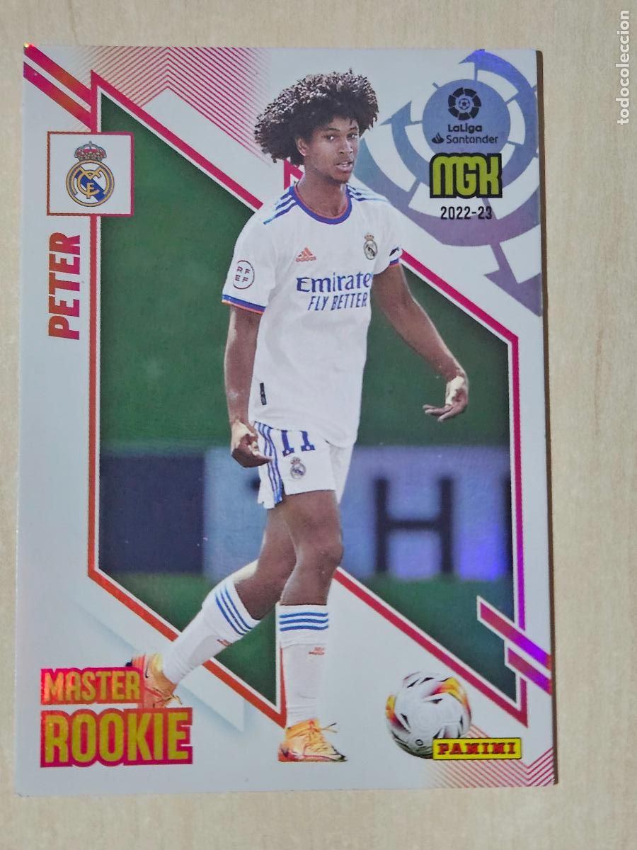 Cromos de F&uacute;tbol: CROMO N&ordm; 428 PETER - MEGACRACKS 2022 23 - MASTER ROOKIE