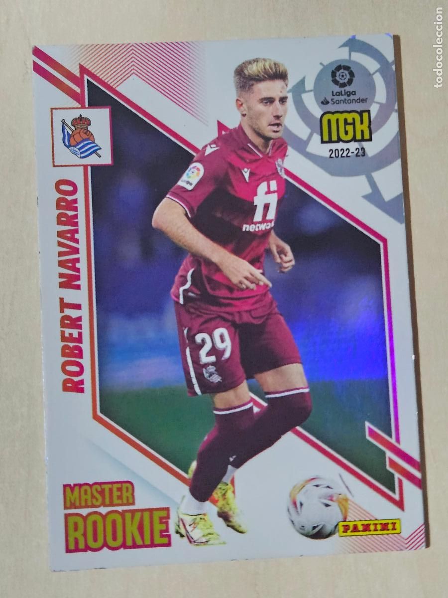 Cromos de F&uacute;tbol: CROMO N&ordm; 429 ROBERT NAVARRO - MEGACRACKS 2022 23 - MASTER ROOKIE