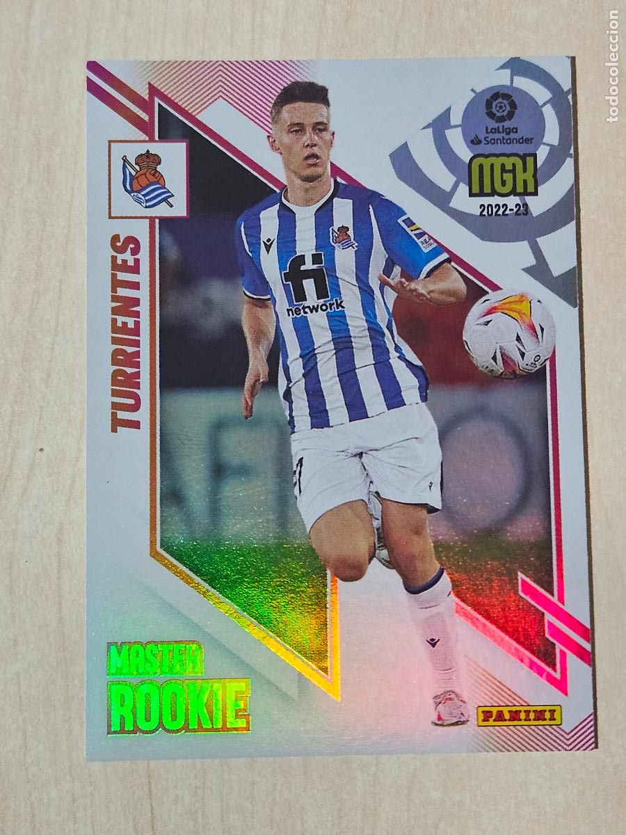 Cromos de F&uacute;tbol: CROMO N&ordm; 431 TURRIENTES - MEGACRACKS 2022 23 - MASTER ROOKIE