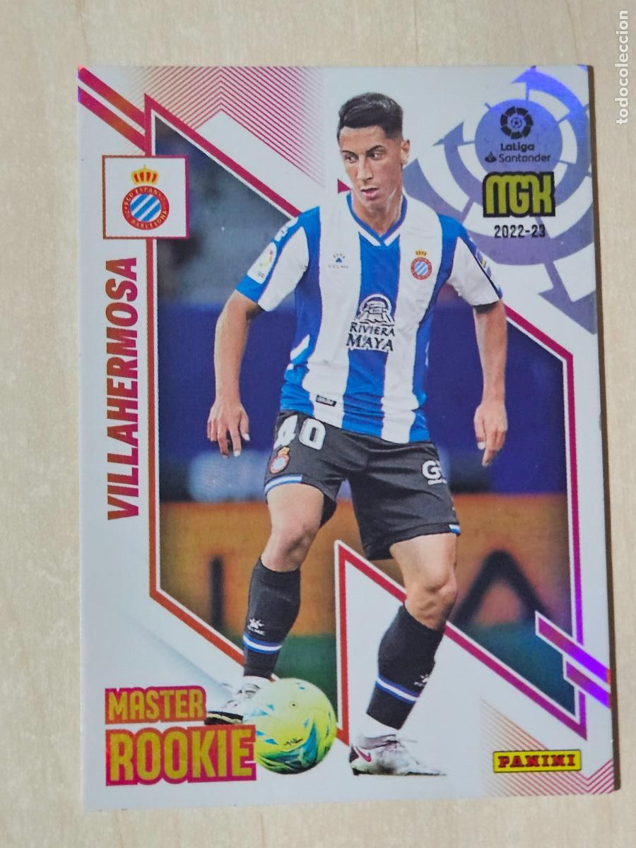 Cromos de F&uacute;tbol: CROMO N&ordm; 432 VILLAHERMOSA - MEGACRACKS 2022 23 - MASTER ROOKIE