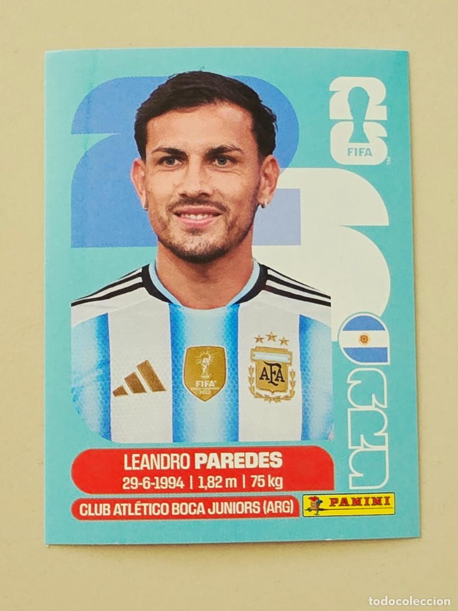 Cromos de F&uacute;tbol: ARG 12 Leandro Paredes, Argentina, Panini FIFA World Cup Mundial 2026 Sticker