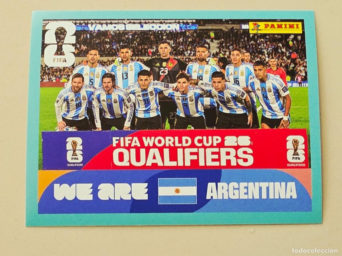 Cromos de F&uacute;tbol: ARG 13 Alienaci&oacute;n equipo plantilla, Argentina, Panini FIFA World Cup Mundial 2026 Sticker