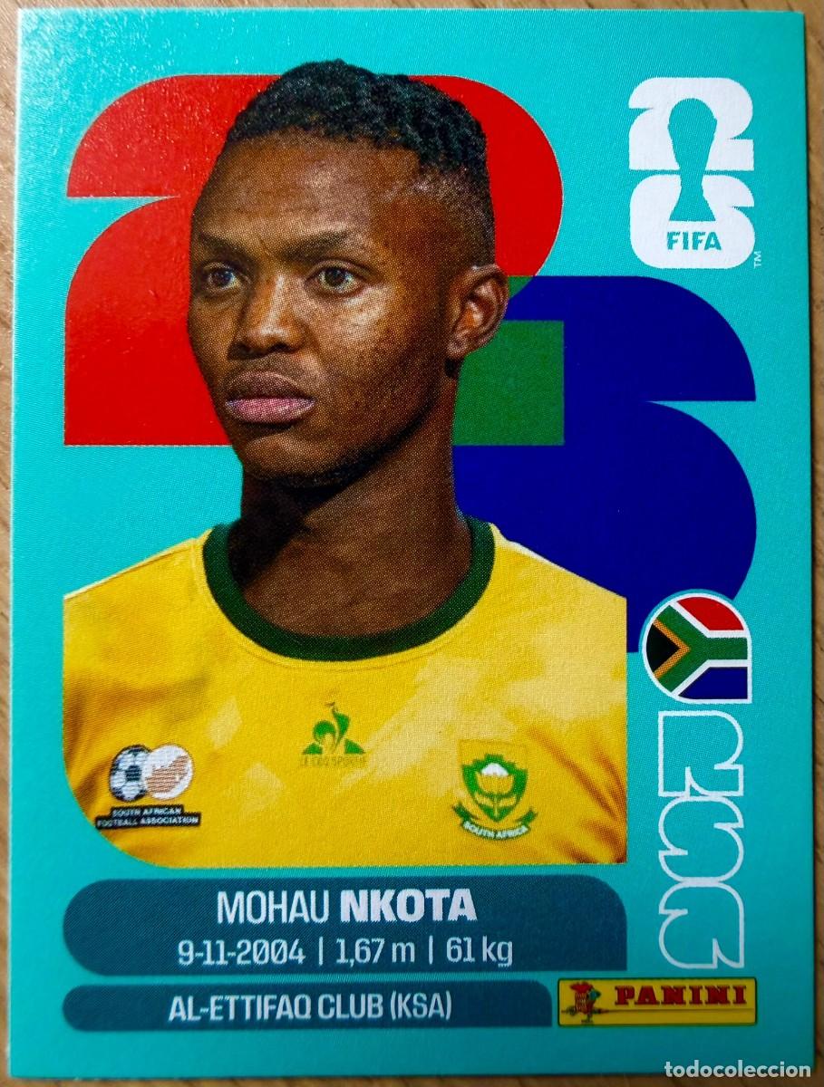 Cromos de F&uacute;tbol: RSA19 RSA 19 NKOTA SUDAFRICA MUNDIAL FIFA WORLD CUP 2026 26 STICKER PANINI CROMO SIN PEGAR