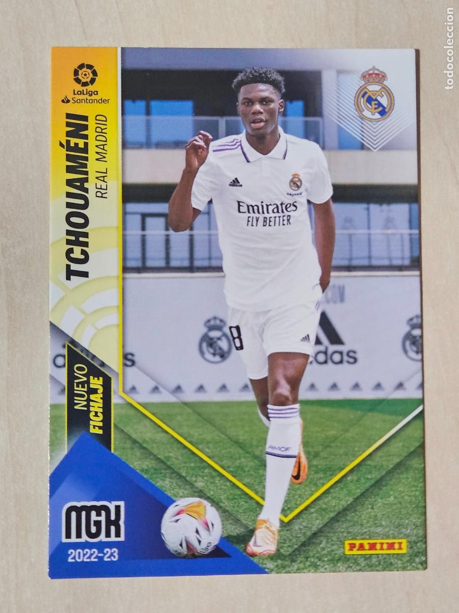 Cromos de F&uacute;tbol: CROMO N&ordm; 433 TCHOUAMENI - MEGACRACKS 2022 23 - NUEVO FICHAJE