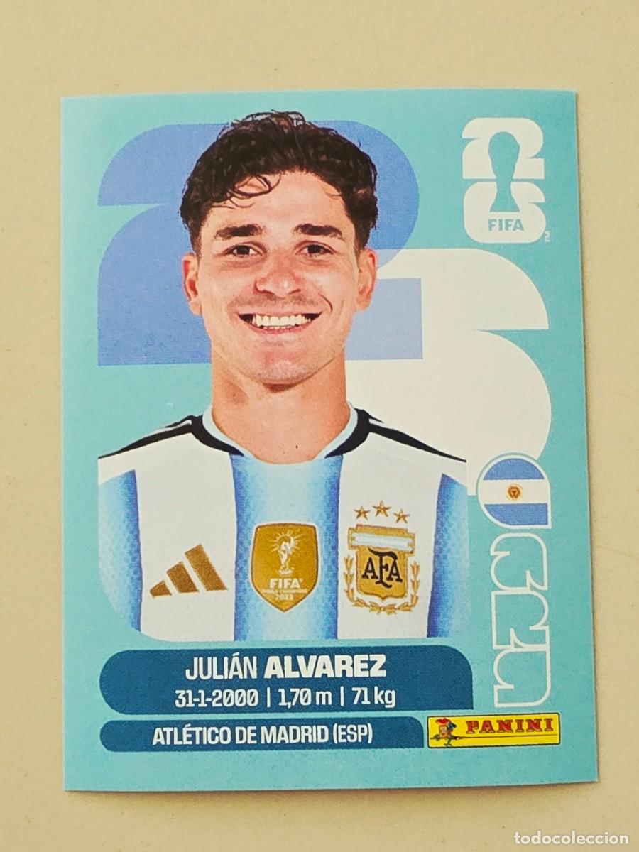 Cromos de F&uacute;tbol: ARG 19 Juli&aacute;n &Aacute;lvarez, Argentina, Panini FIFA World Cup Mundial 2026 Sticker