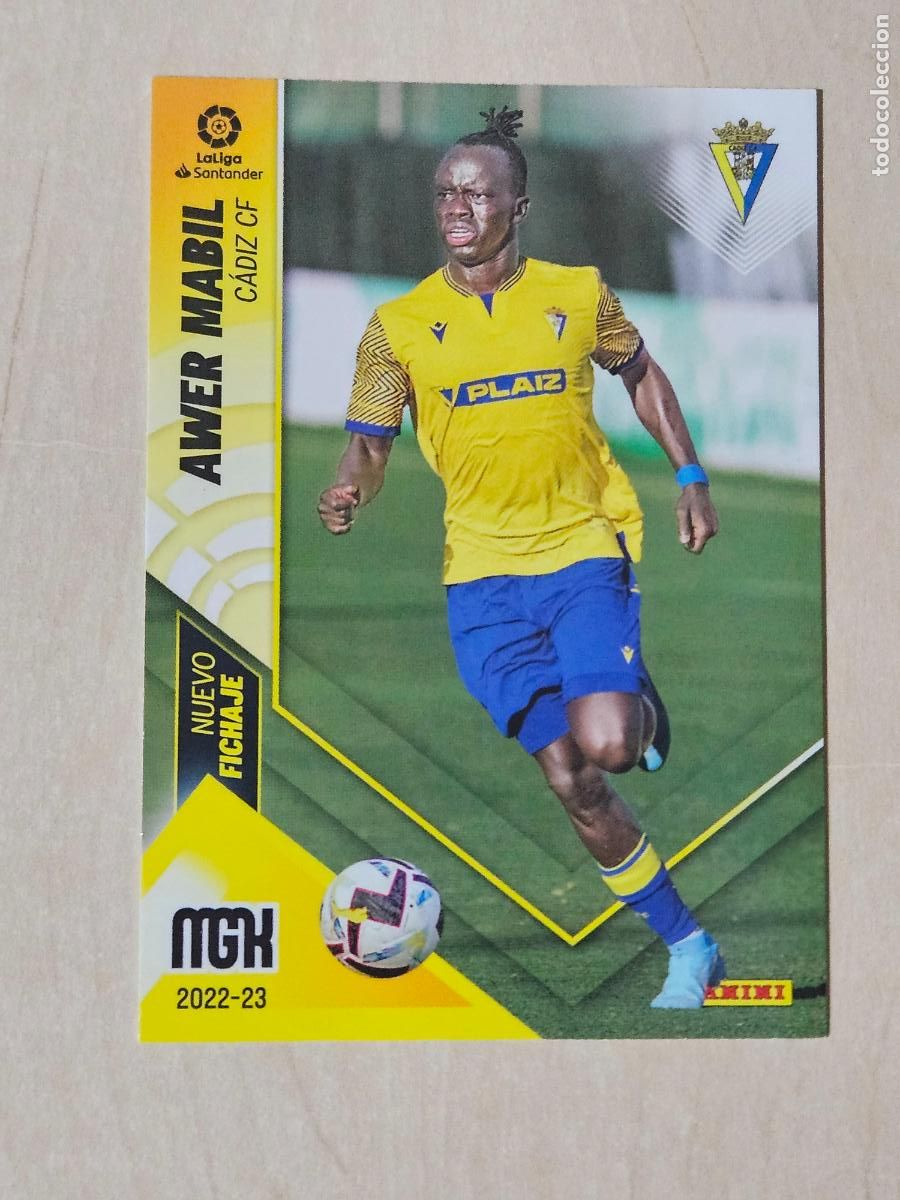 Cromos de F&uacute;tbol: CROMO N&ordm; 438 AWER MABIL - MEGACRACKS 2022 23 - NUEVO FICHAJE