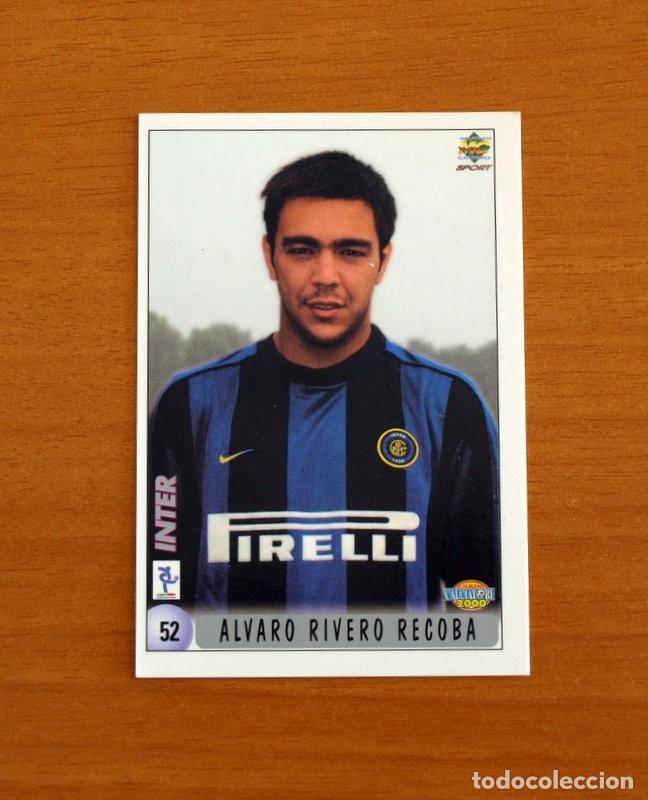Cromos de F&uacute;tbol: Inter de Milan-N&ordm; 52 Alvaro Rivero Recoba-Laurent Blanc-Mundicromo 1999-2000-99-00 Calciatori-Italia