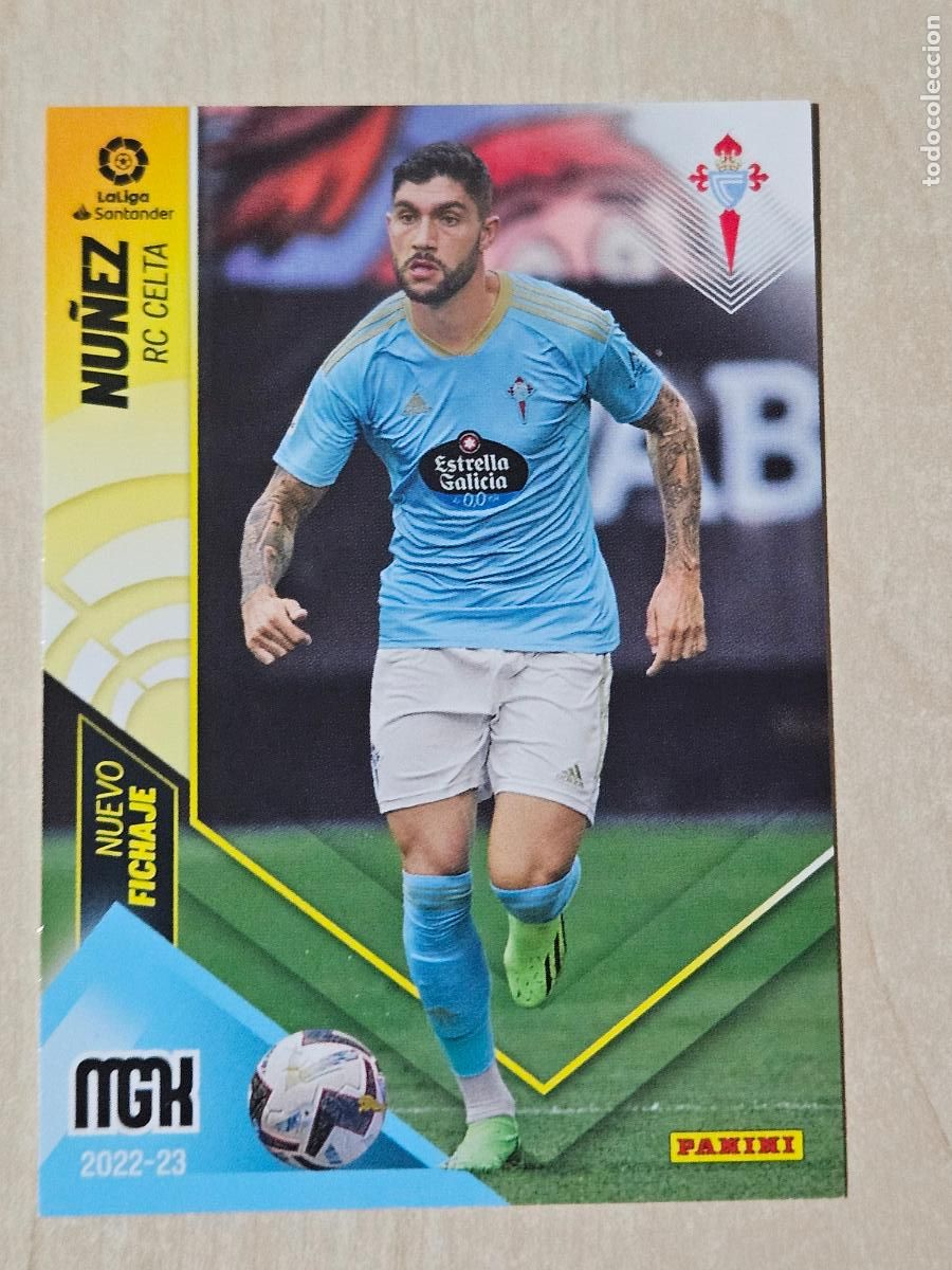 Cromos de F&uacute;tbol: CROMO N&ordm; 451 NU&Ntilde;EZ - MEGACRACKS 2022 23 - NUEVO FICHAJE