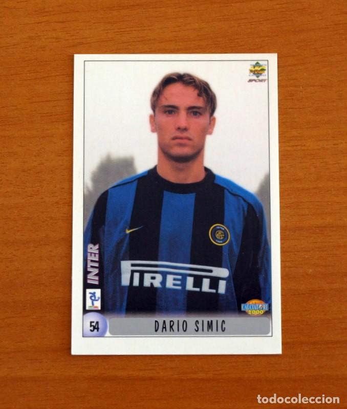 Cromos de F&uacute;tbol: Inter de Milan -N&ordm; 54 Dario Simic-Francesco Colonnese -Mundicromo 1999-2000-99-00 Calciatori-Italia