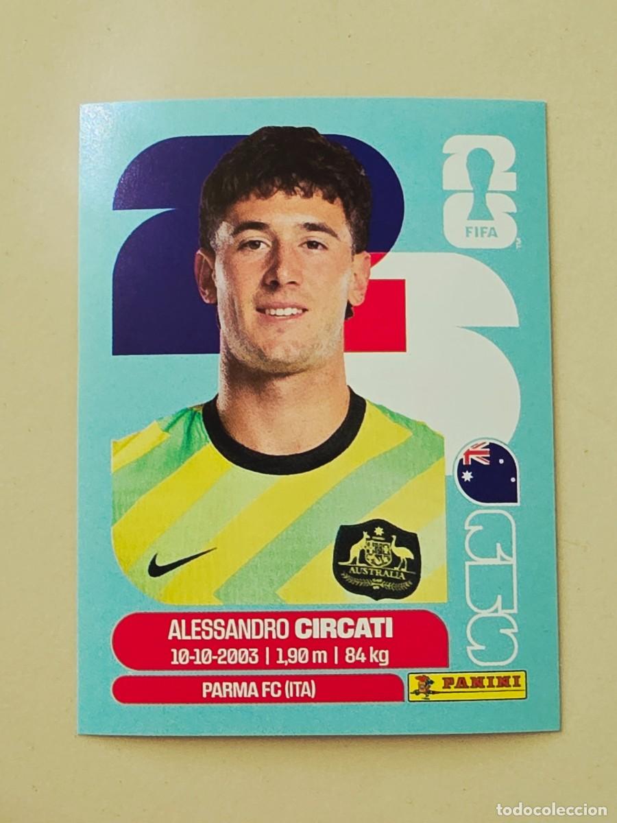 Cromos de F&uacute;tbol: AUS 5 Alessandro Circati, Australia, Panini FIFA World Cup Mundial 2026 Sticker