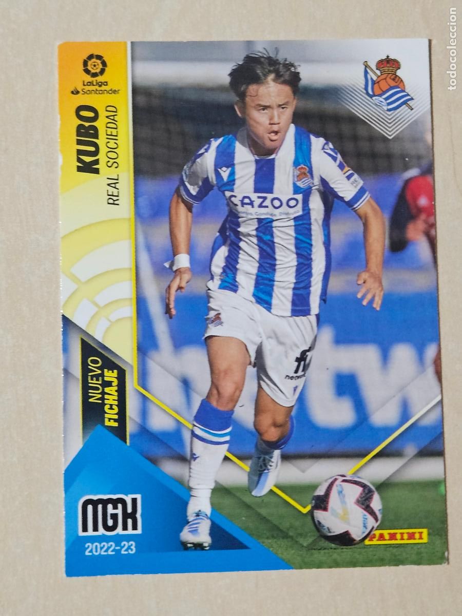 Cromos de F&uacute;tbol: CROMO N&ordm; 454 KUBO - MEGACRACKS 2022 23 - NUEVO FICHAJE
