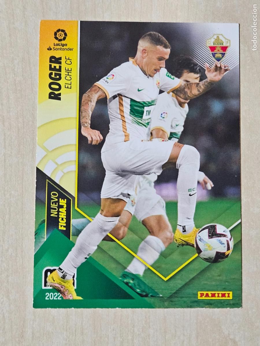 Cromos de F&uacute;tbol: CROMO N&ordm; 455 ROGER - MEGACRACKS 2022 23 - NUEVO FICHAJE