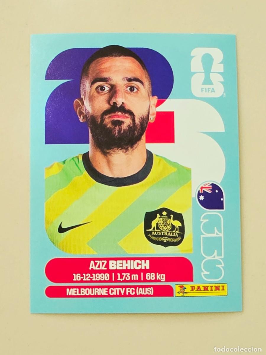 Cromos de F&uacute;tbol: AUS 7 Aziz Behich, Australia, Panini FIFA World Cup Mundial 2026 Sticker