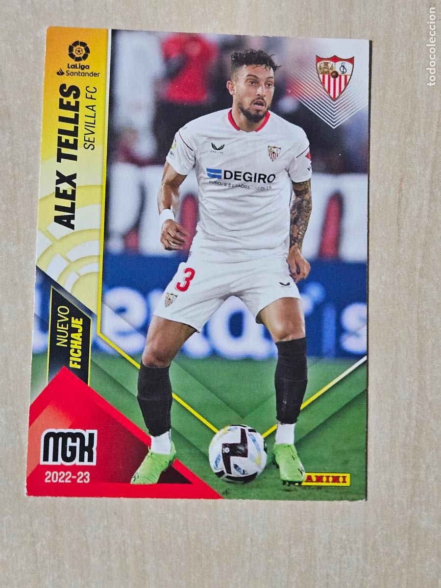 Cromos de F&uacute;tbol: CROMO N&ordm; 456 ALEX TELLES - MEGACRACKS 2022 23 - NUEVO FICHAJE