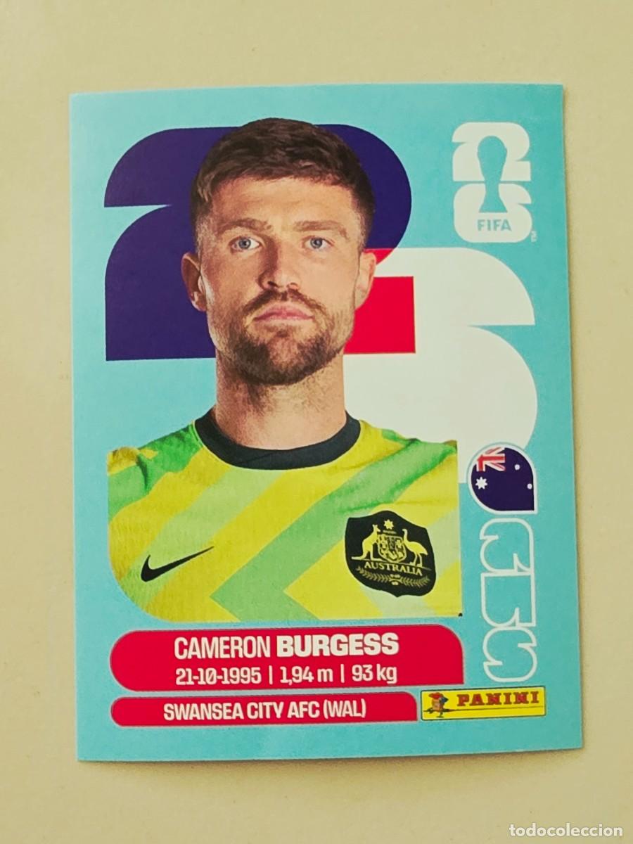 Cromos de F&uacute;tbol: AUS 8 Cameron Burgess, Australia, Panini FIFA World Cup Mundial 2026 Sticker