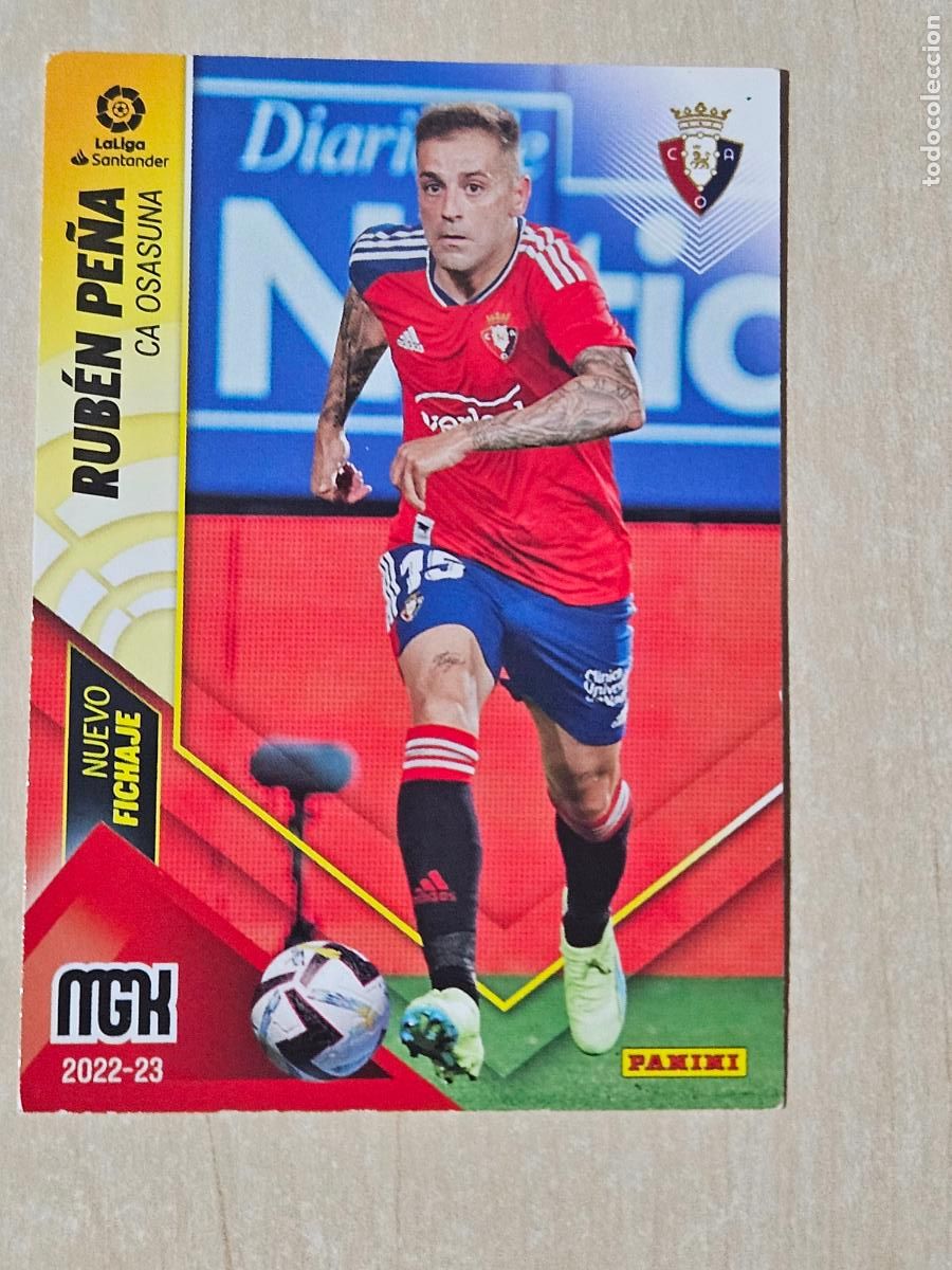 Cromos de F&uacute;tbol: CROMO N&ordm; 460 RUBEN PE&Ntilde;A - MEGACRACKS 2022 23 - NUEVO FICHAJE
