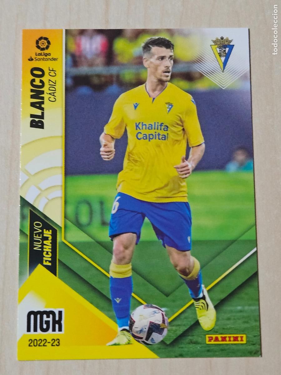 Fu&szlig;ball-Sticker: CROMO N&ordm; 466 BLANCO - MEGACRACKS 2022 23 - NUEVO FICHAJE